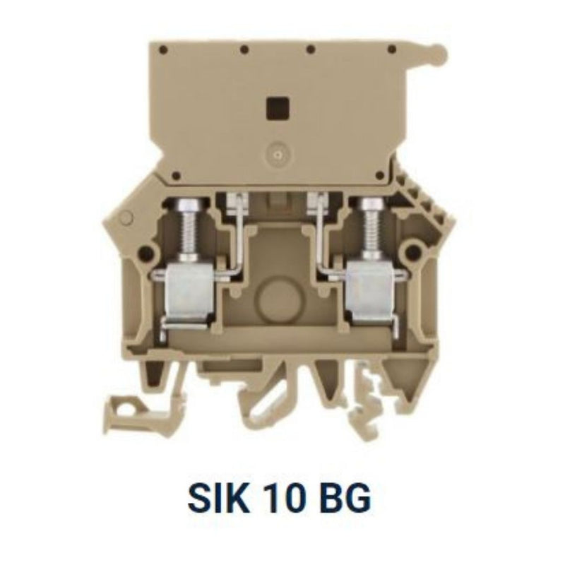 SIK 10 Clema portafusible 10mm