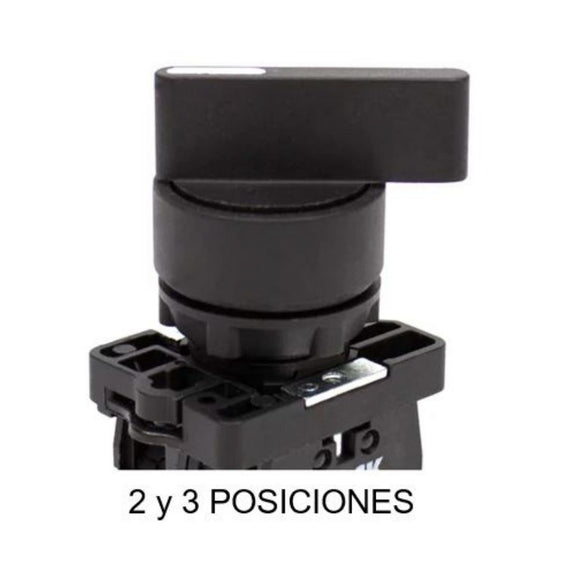 SLLB8T0 Boton selector 3 posiciones