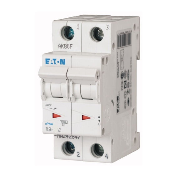 PLS6-C10/2-MW Interruptor termomagnético 2 Polos AC